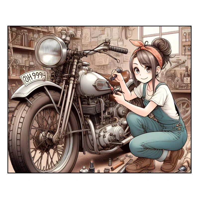 Manga Mechanik Mädchen