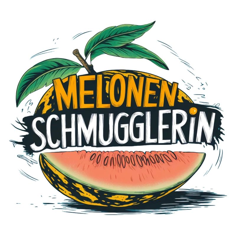Melonen Schmugglerin Schwangerschaft Geschenkidee