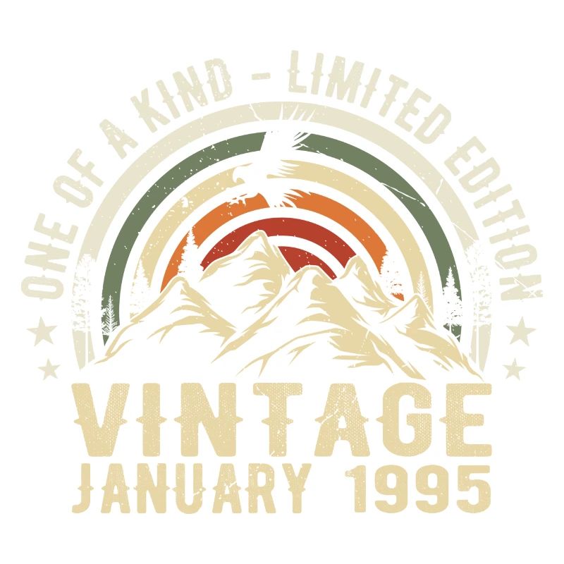 Januar 1995 Geburtstagsgeschenk - Original 30 Jahre