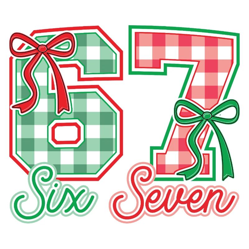 Festliche 67 Gingham-Bögen