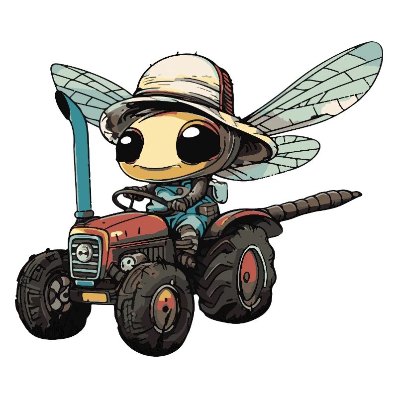 Dragonfly Tractor Farmer