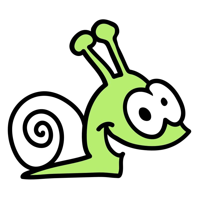 funny snail