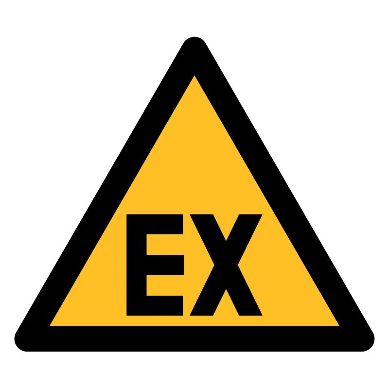 Hazard Symbol - Explosion Danger (2-color)