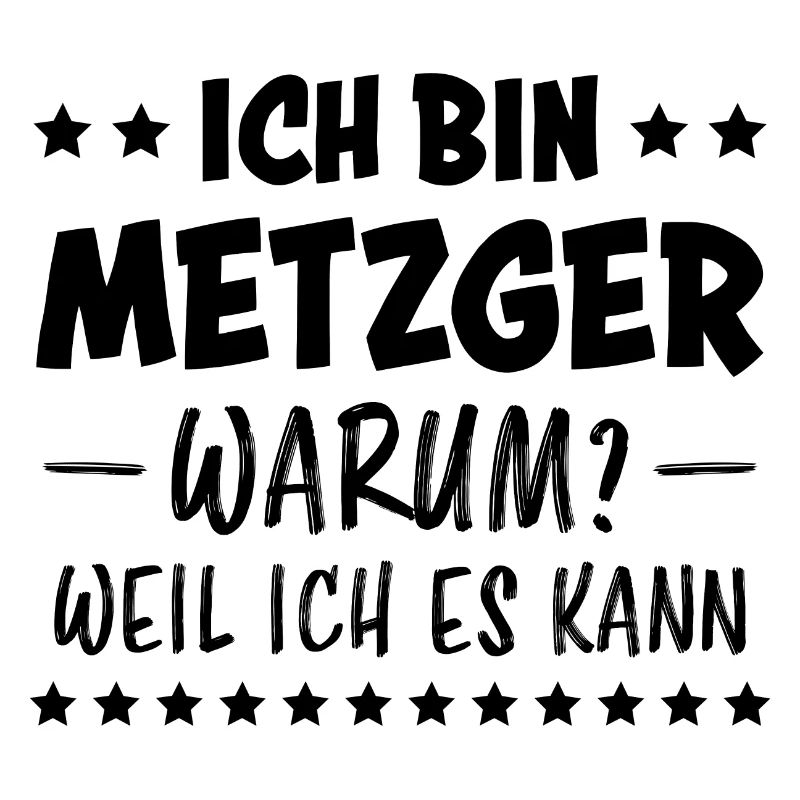 Metzger Beruf Lustiger Spruch Fleischer Geschenk