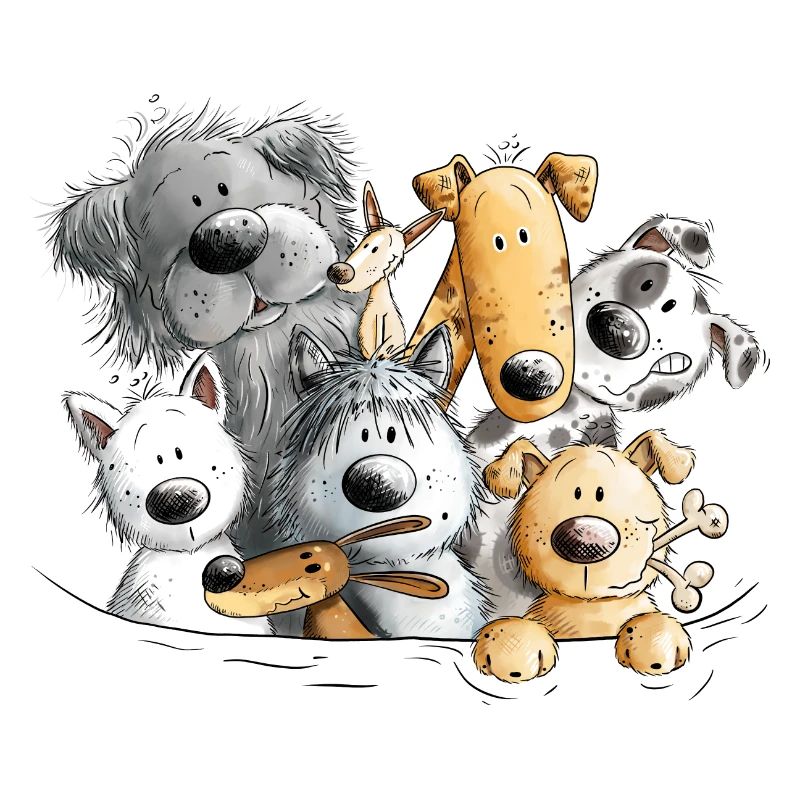 Pack chien caca de chien