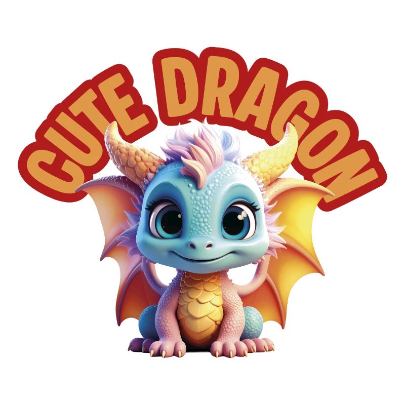 Niedlicher Drache