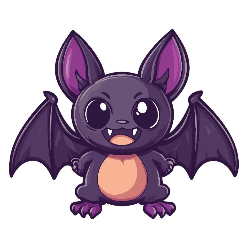 Bat Halloween Funny Comic