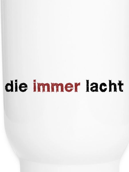 die immer lacht