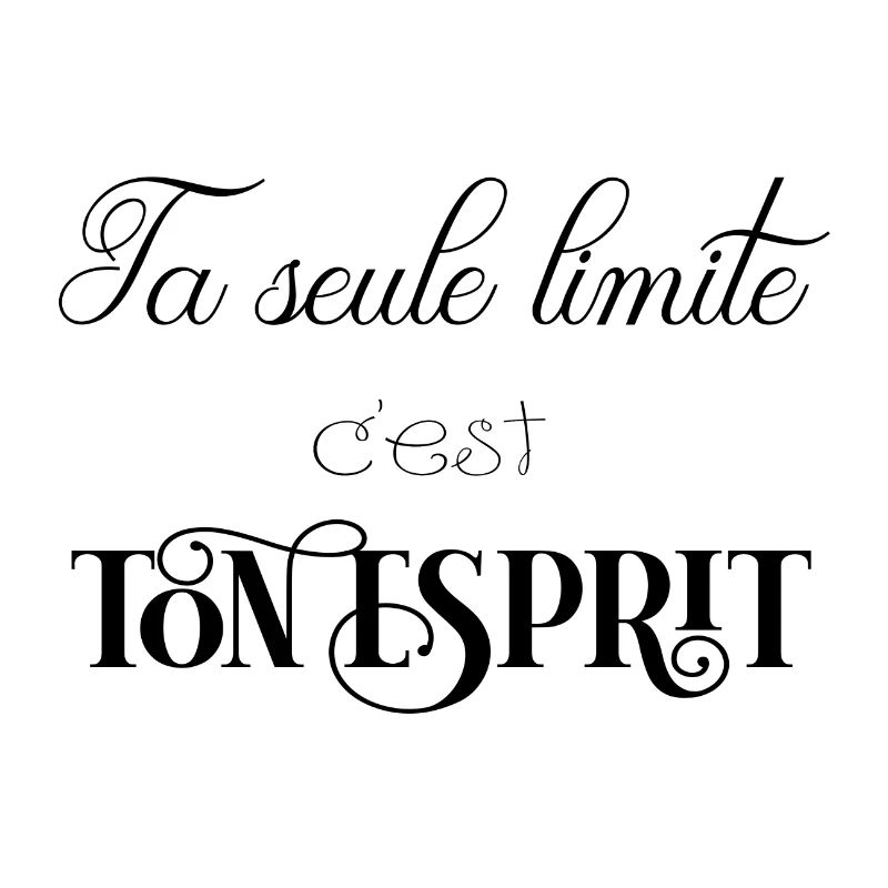ta seule limite c'est ton...