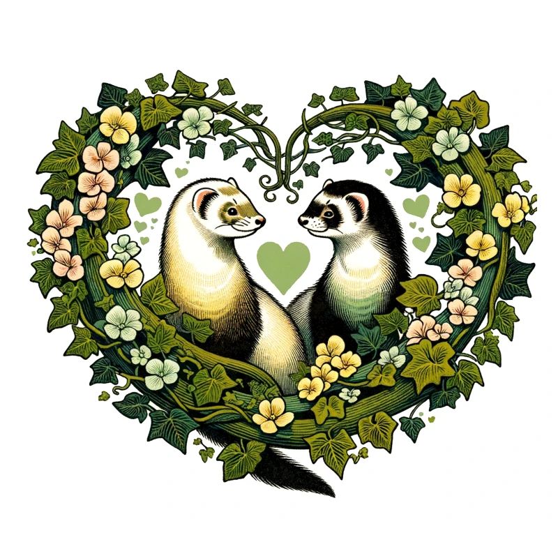 Frettchen Liebe
