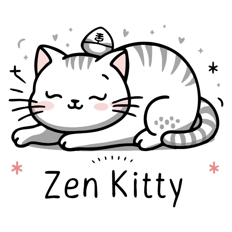 Zen kitty