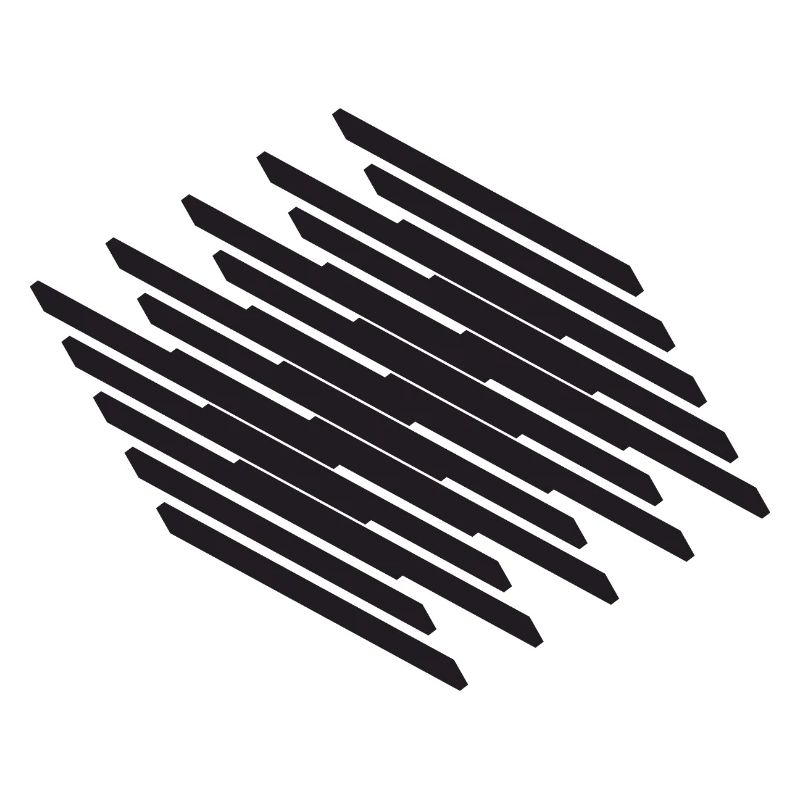 Diagonal Scribble Monochrome Pattern