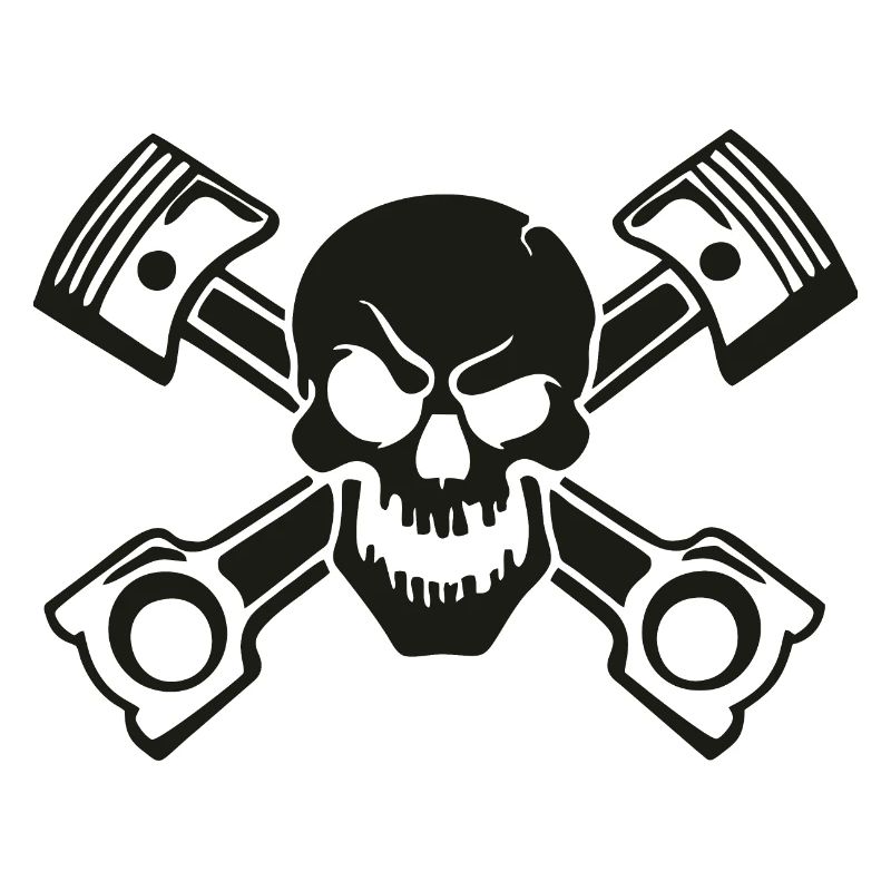 Crâne crâne piston