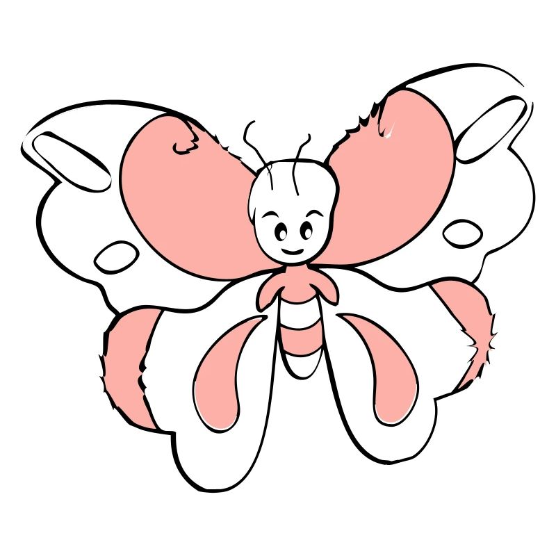 Papillon coloré > Graphique vectoriel