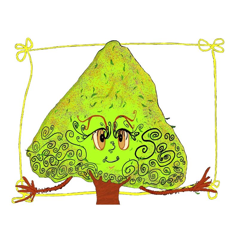 Fantastischer Baum mit Streuseln