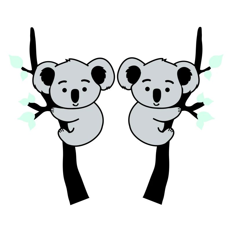 koalabär comic baum 2