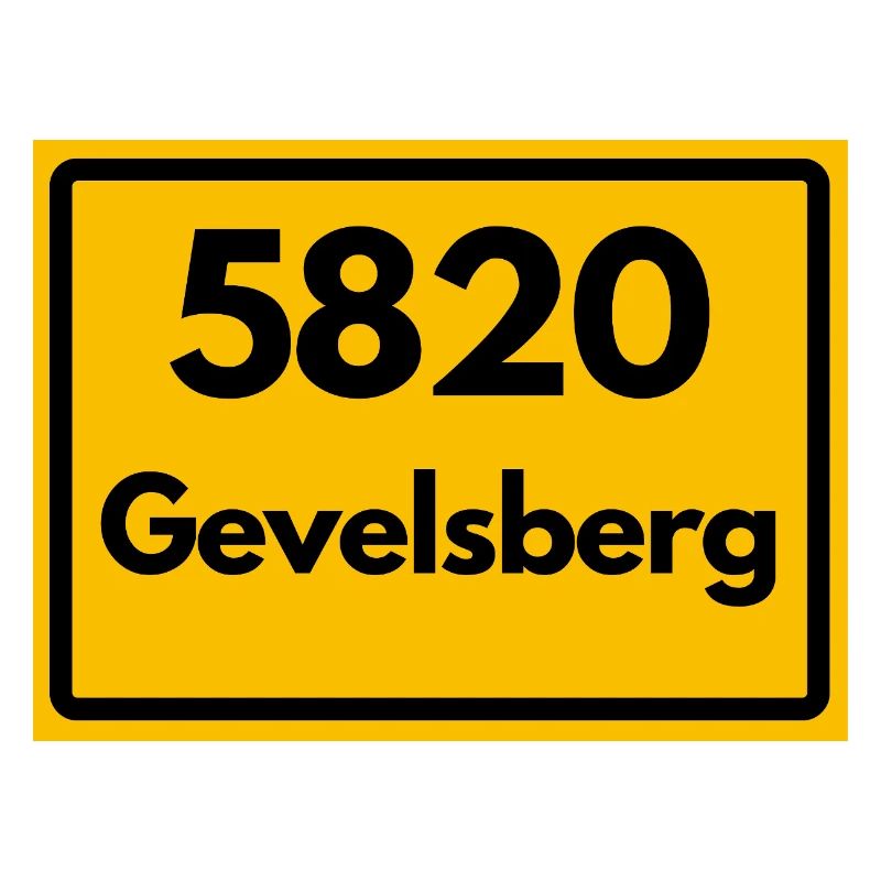 ANCIEN CODE POSTAL RETRO 5820 GEVELSBERG