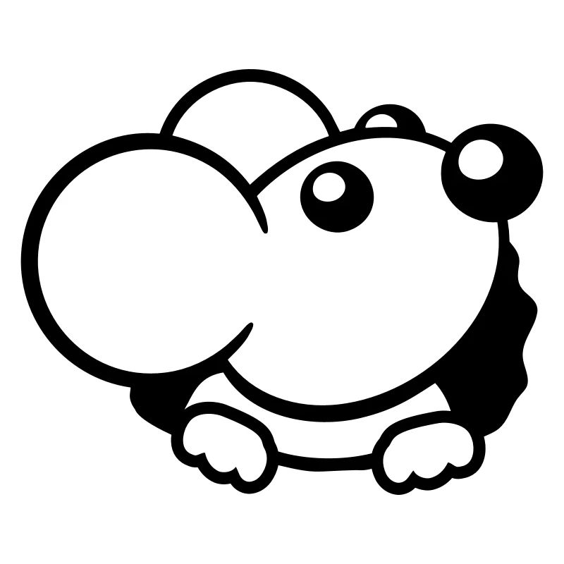 Mouse Wall Hole Mouse Hole Peeps Cute Funny Comic