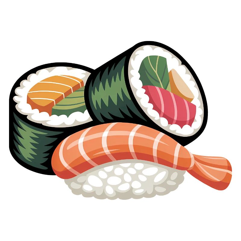 Einfache Sushi-Rolle