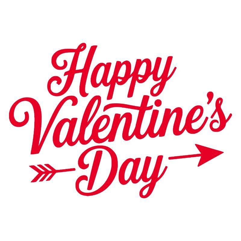 Valentine Script Herzpfeil