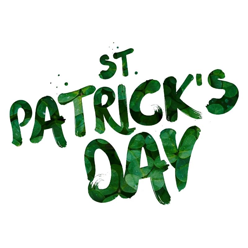 Faute de frappe à la feuille verte La Saint-Patrick
