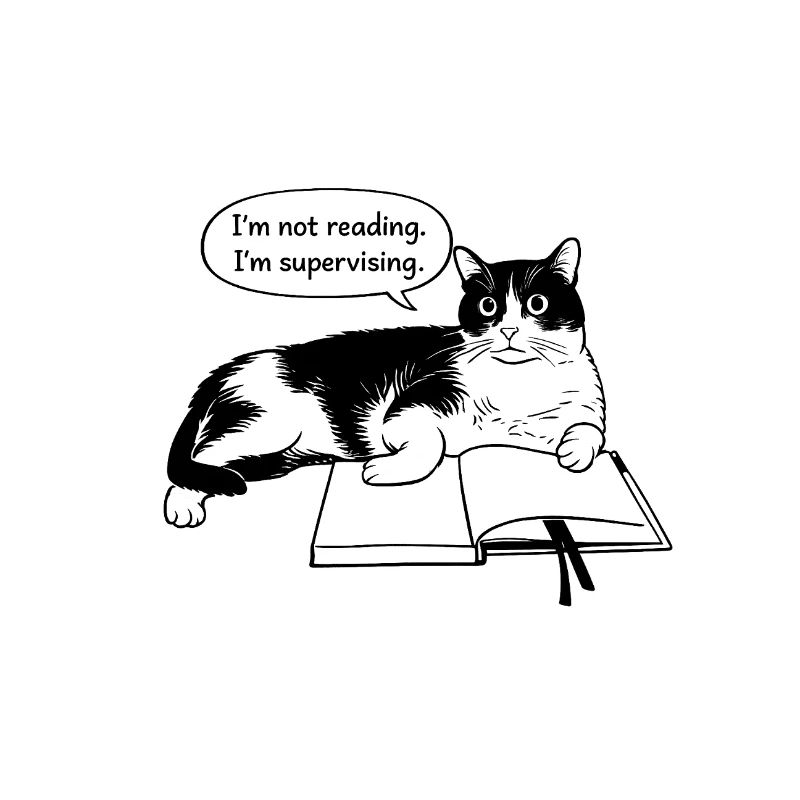 I'm not reading