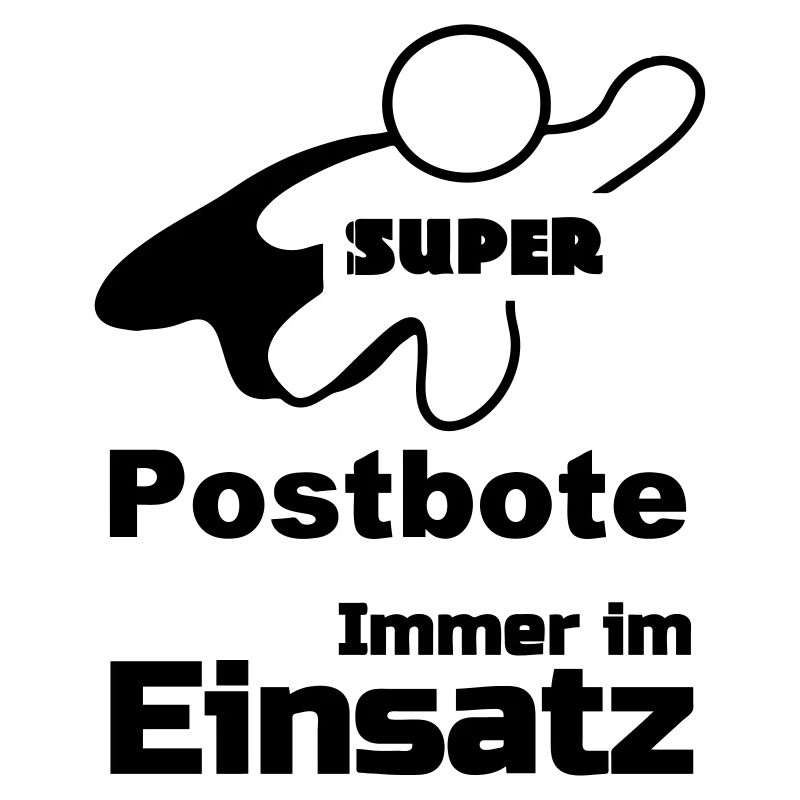 Super Postbote Geschenk