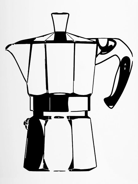 Espressomaschine schwarz