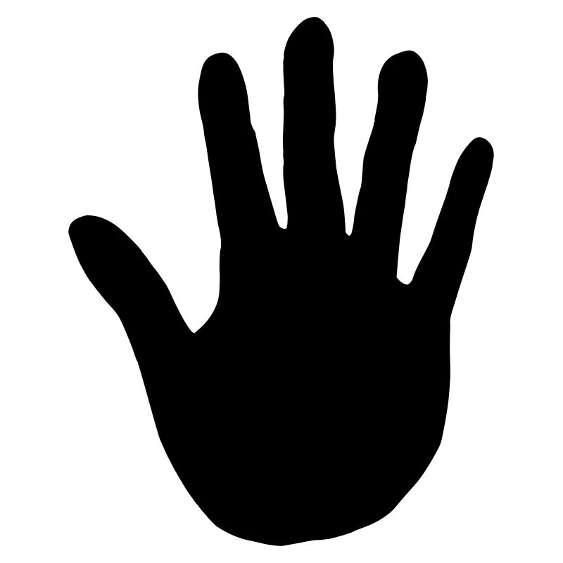 Hand , Handabdruck
