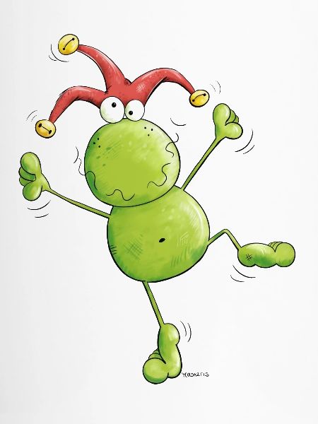 Karneval Frosch