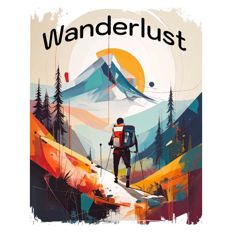 Wanderlust abstrakt