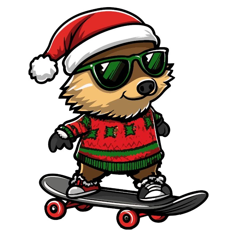 Igel Weihnachten Lustig