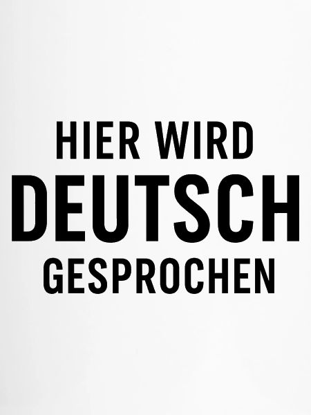 Hier Wird Deutsch Gesprochen