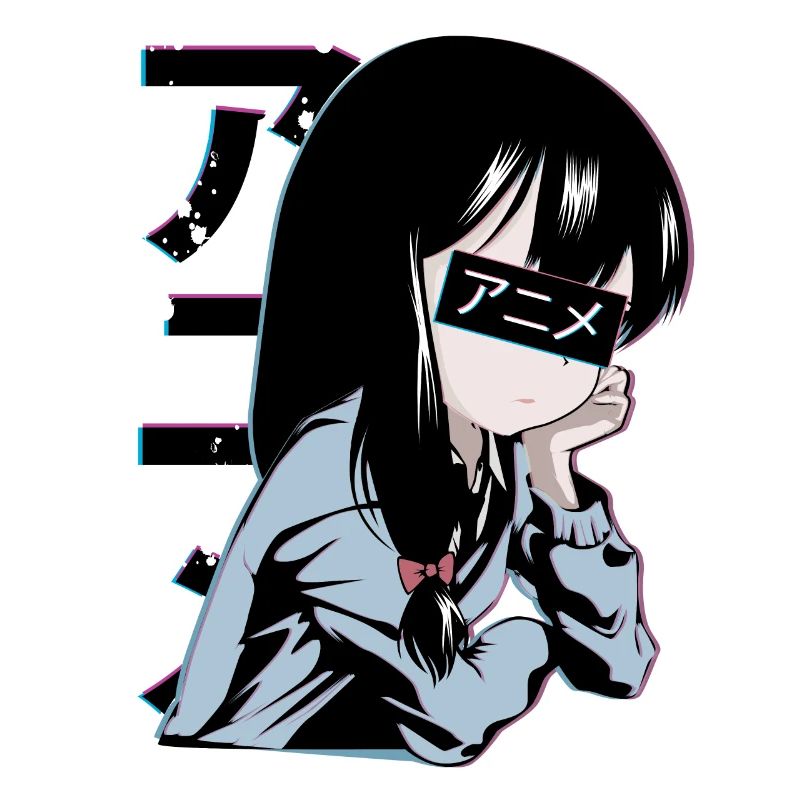 Anime Schulmädchen