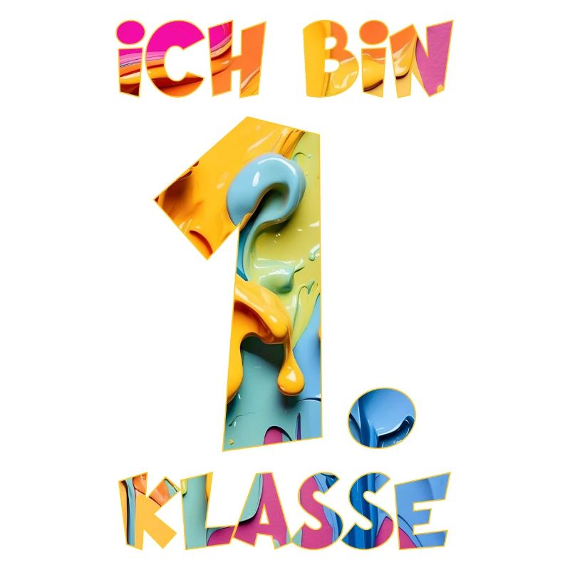 ICH BIN 1. KLASSE SCHULKIND