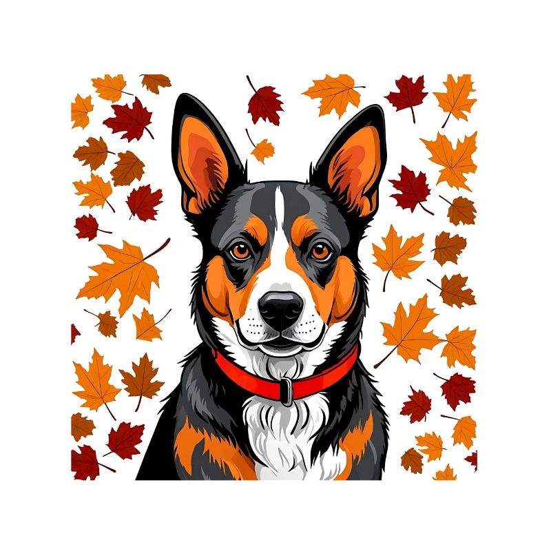 Herbst-Hund