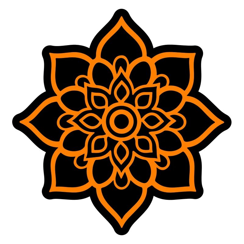 Blüte Mandala