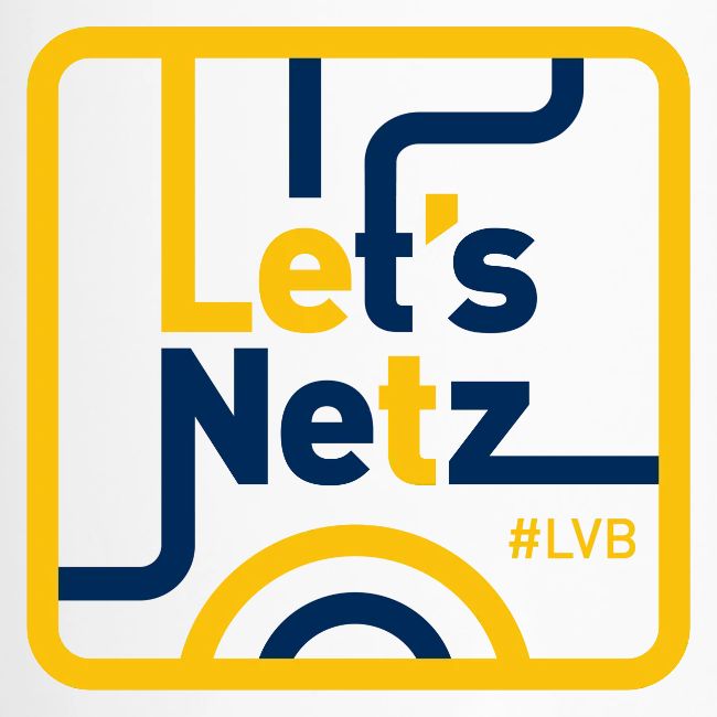 Let's Netz - blau/gelb