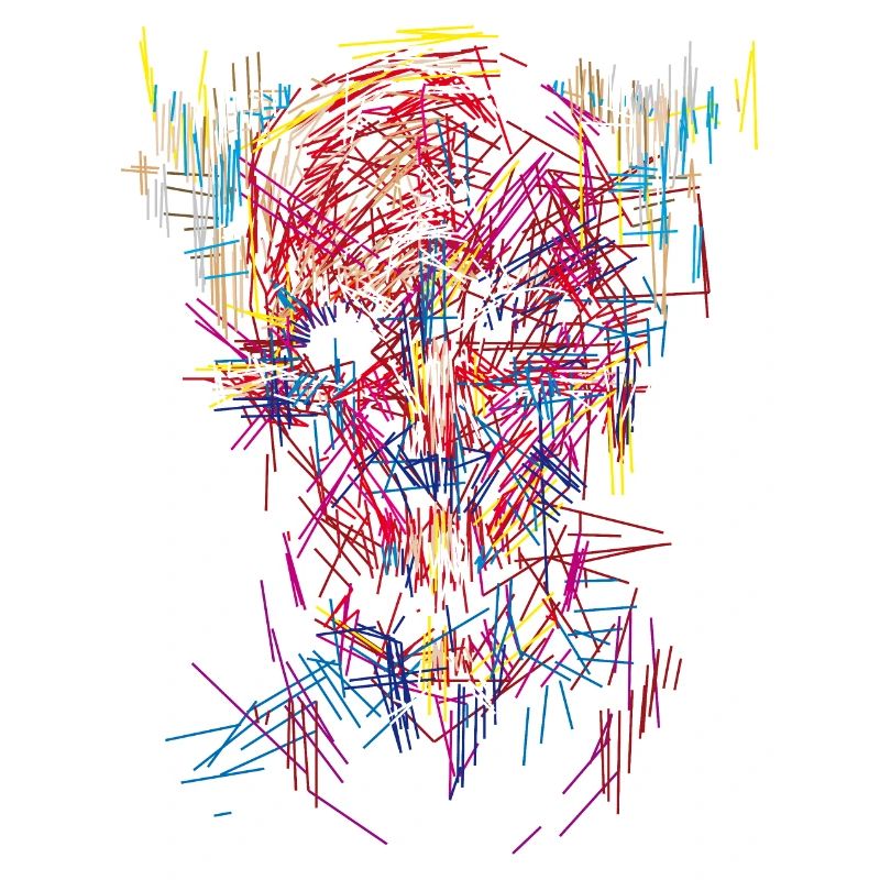 Halloween devil / Abstract