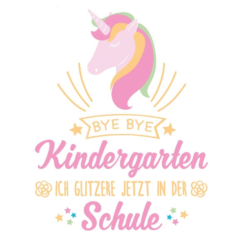 Ein Einschulung Einhorn Schulanfang 1st class gift