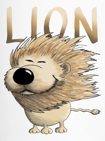 Sternzeichen Löwe Comic