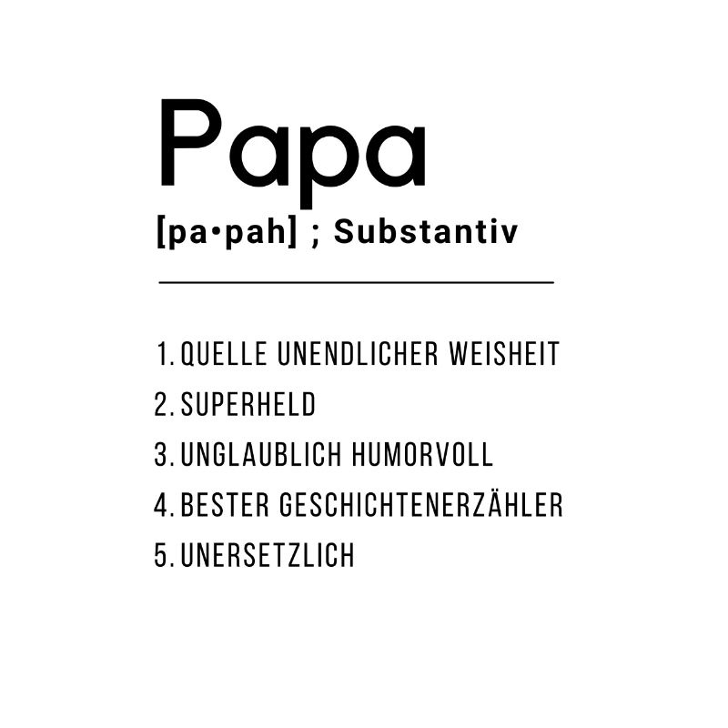 Definition "Papa"