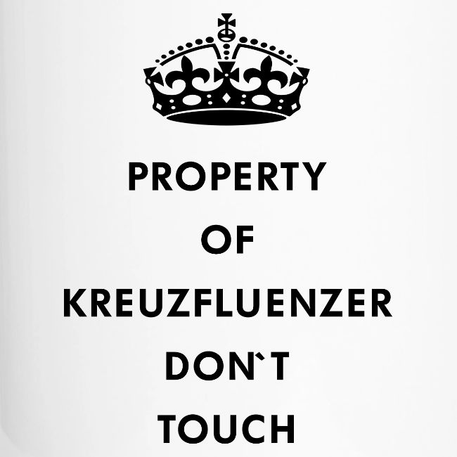 Kreuzfluenzer Don´t Touch Black