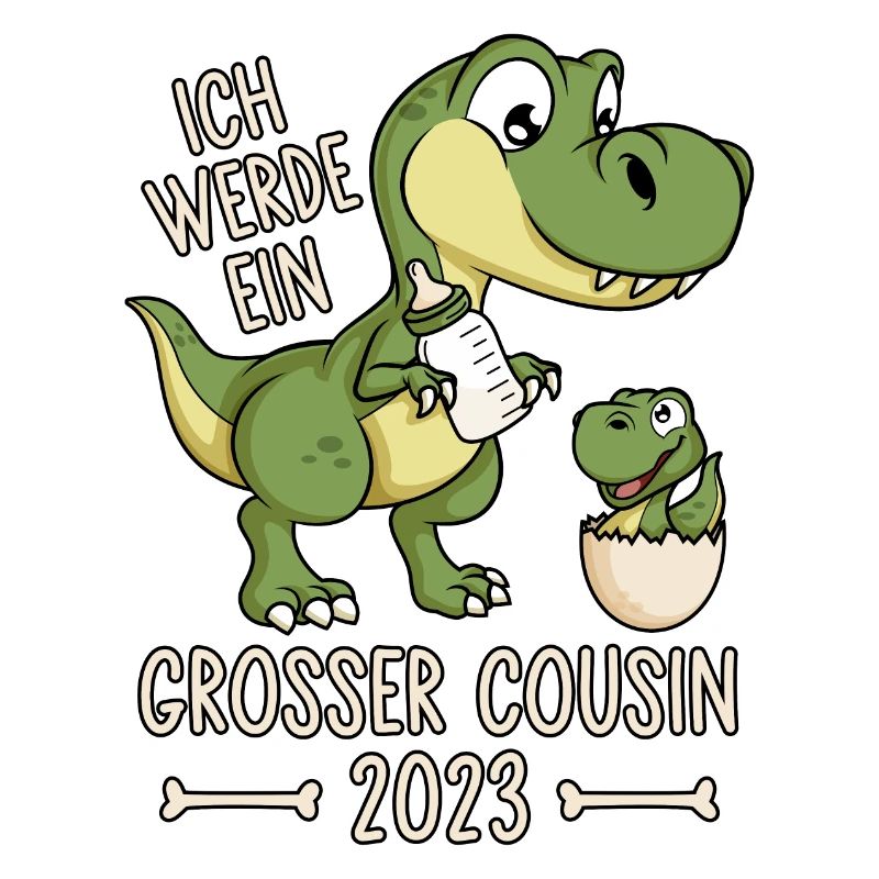 Dino Ich werde ein großer Cousin 2023 Dinosaurier