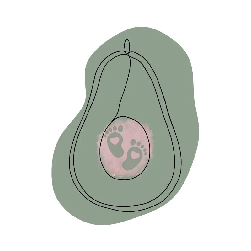 Avocado Mädchen