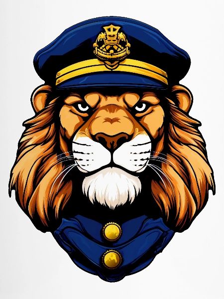 Polizei Löwe
