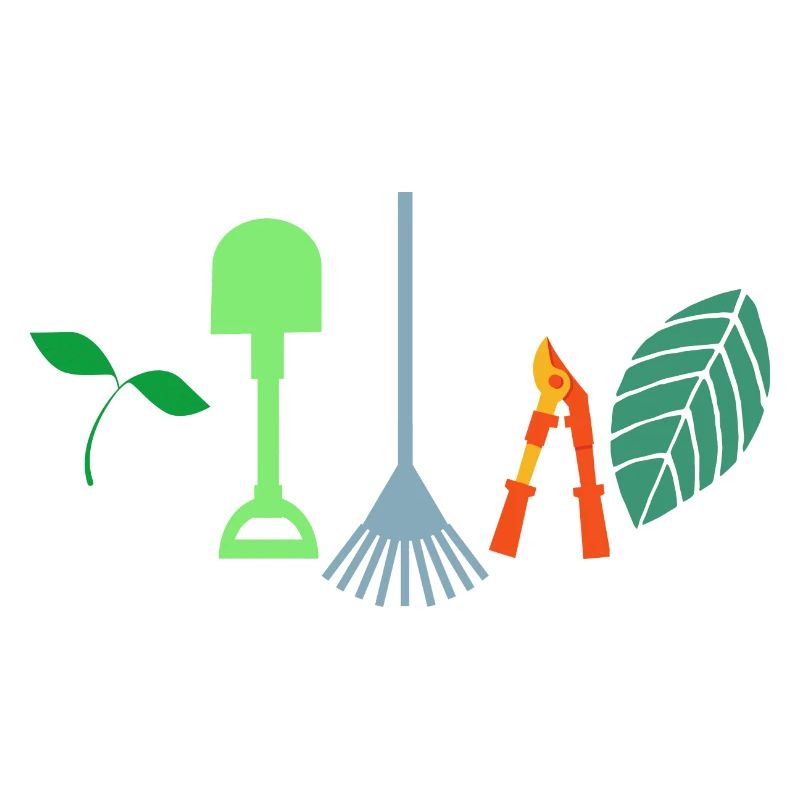 Gartenarbeit Gartengeräte