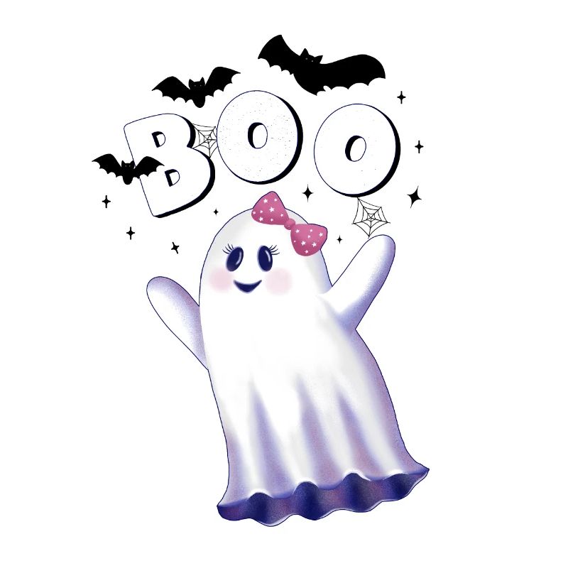Halloween Ghost. Boo