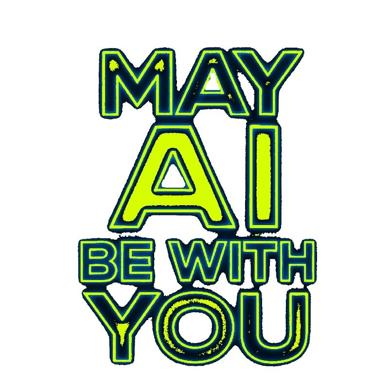 Möge die KI mit dir sein Neon