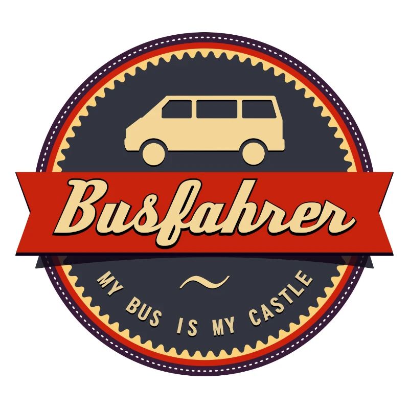 Busfahrer Retro